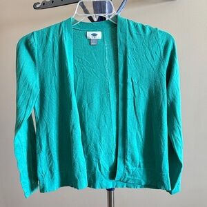 Old Navy Women's Turquoise Cardigan